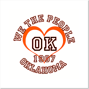 Show your Oklahoma pride: Oklahoma gifts and merchandise Posters and Art